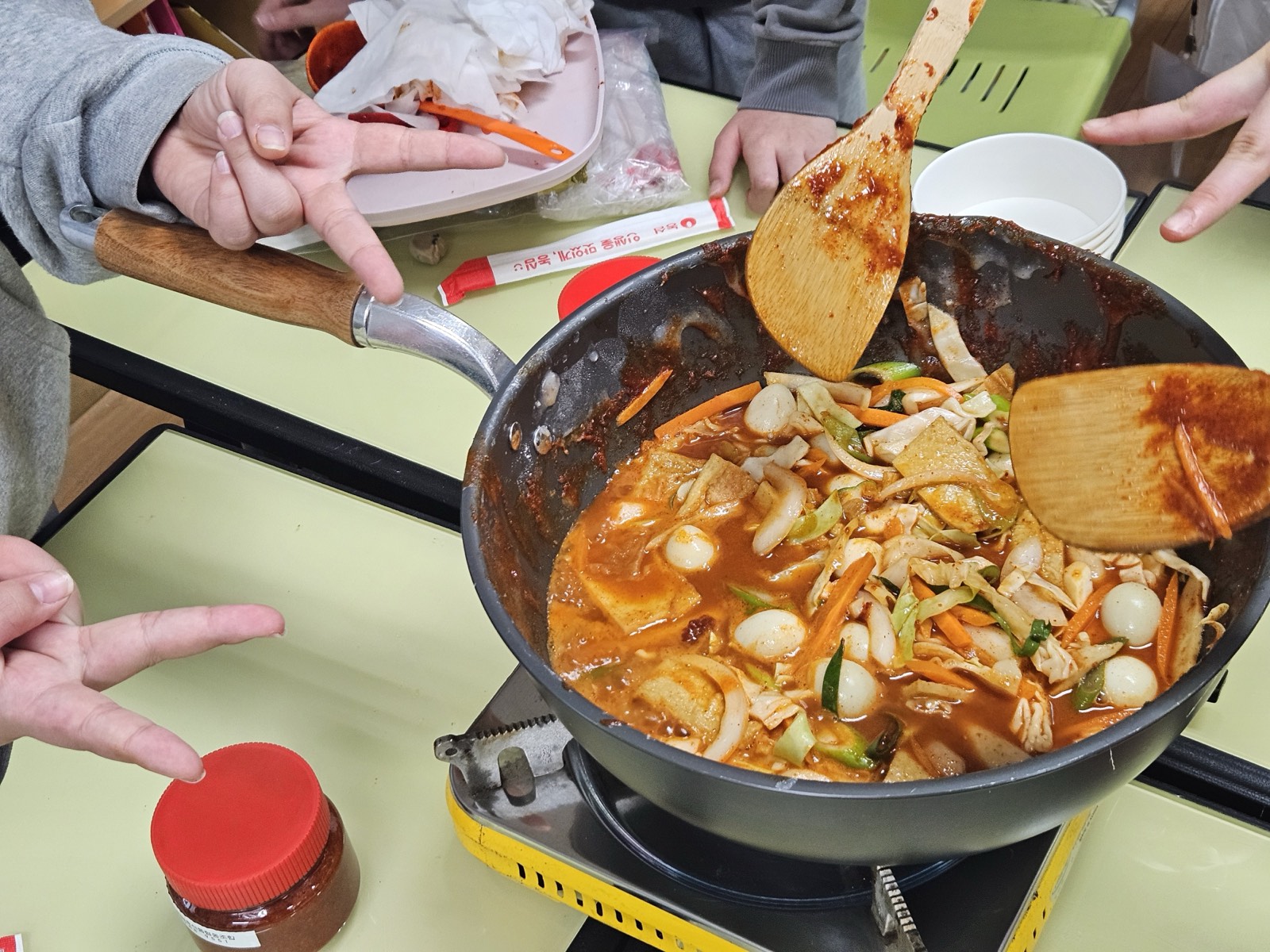 체험지도사 교육 현장 — 장류 실습